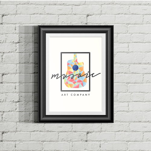 Mosaic design with the title 'Logo design for Musaic Art Company, by NDC.'