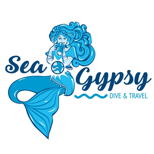 Mermaid logo with the title 'Sea Gypsy'