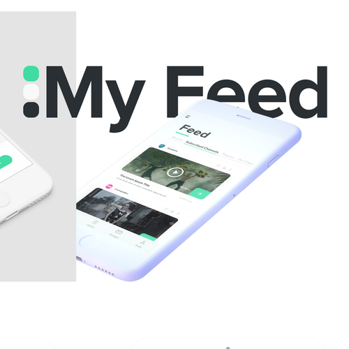 Feed design with the title 'My Feed App'