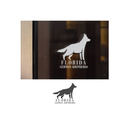 Kennel design with the title 'Florida German Shepherds'