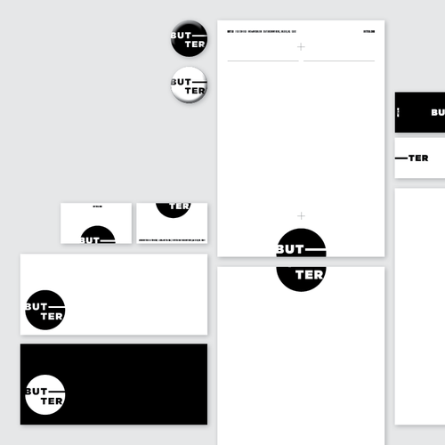 Ad logo with the title 'logo for Butter'