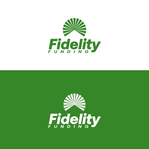 Hedge fund logo with the title 'Logo design for Fidelity Funding.'