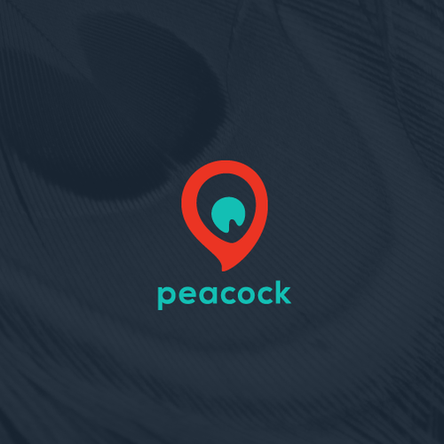 Messaging logo with the title 'Peacock'