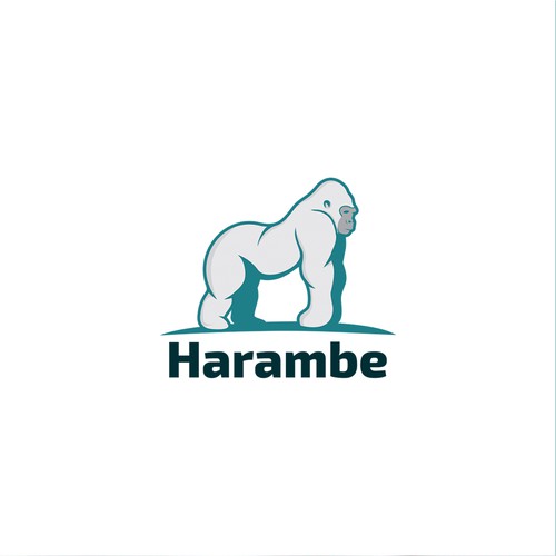 Zoo logo with the title 'logo for harambe '