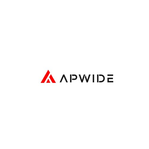 Web development logo with the title 'Logo Design | Apwide'