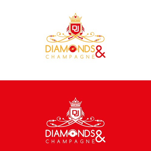 Disco logo with the title 'Dj Diamonds'