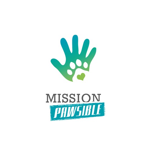 Heart brand with the title 'Logo Design for Dog Training'