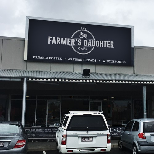 Modern rustic logo with the title 'Rustic Logo for a Restaurant Re-brand'