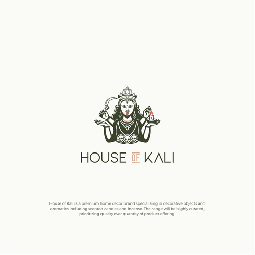 Ethical design with the title 'House Of Kali'