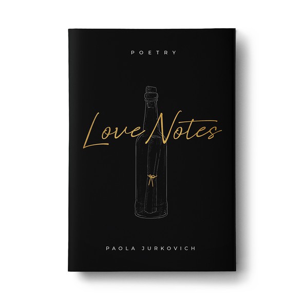 Black book cover with the title 'Love Notes '