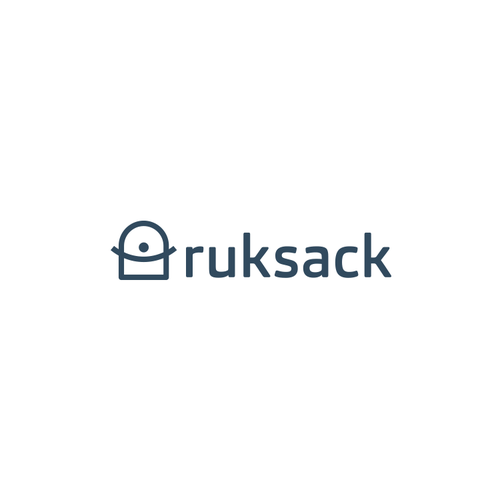 Bag logo with the title 'Logo for Ruksack'