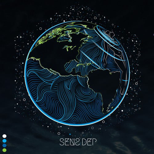 Water t-shirt with the title 'Sens Dep Earth'