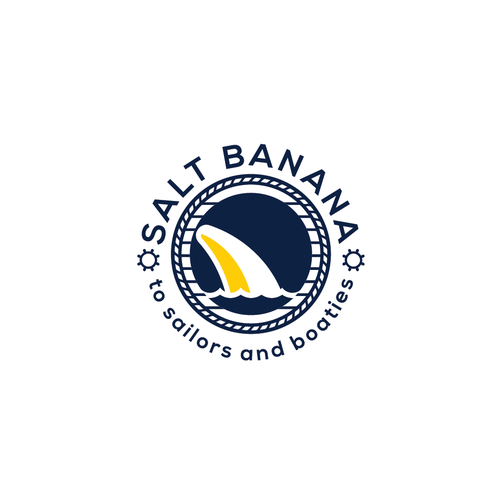 Boat brand with the title 'Cruise with The SaltBanana Club'