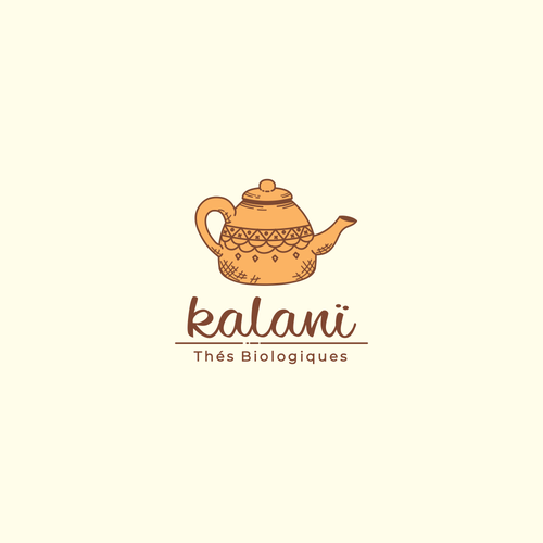 Kettle logo with the title 'Logo Concept for Kalani'
