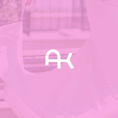 Blush pink logo with the title 'Athena & kate'