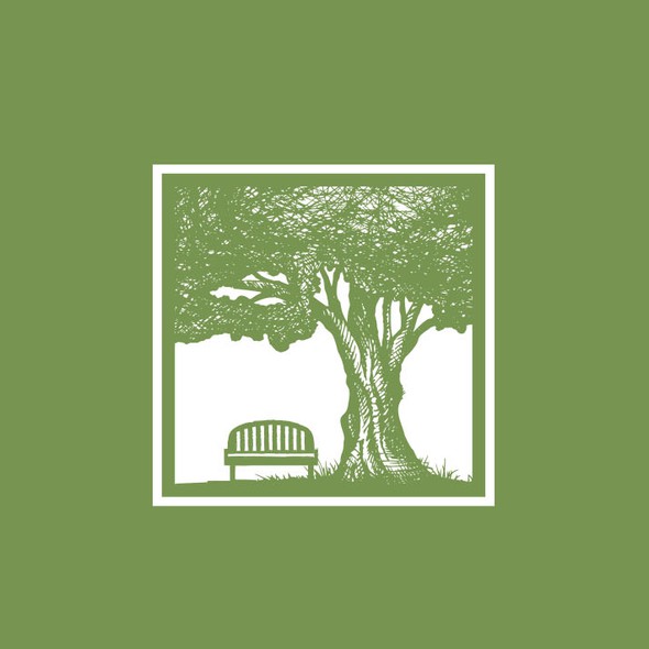 Bench logo with the title 'Conopy - Tree & Garden.'