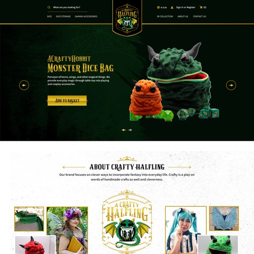 Development website with the title 'Shopify Store'