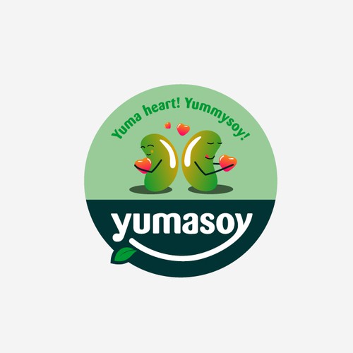 Bean design with the title 'Yumasoy'