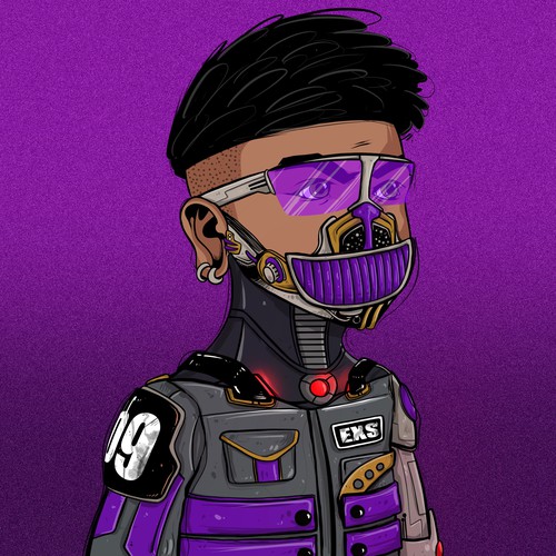 Avatar artwork with the title 'Rich Cycle Rebels NFTs'