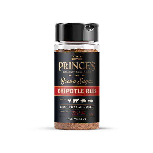 Jar label with the title 'Premium label design for herbs & spices'