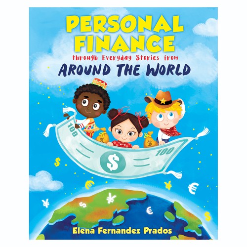 Children's book cover with the title 'children book cover'