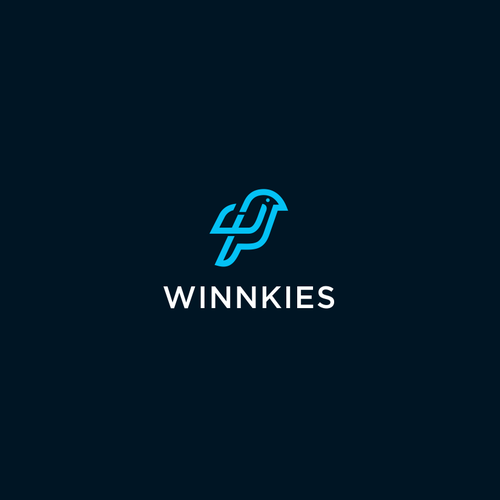 Pigeon logo with the title 'winnkies'