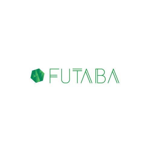 Font brand with the title 'Packaging firm logo design'