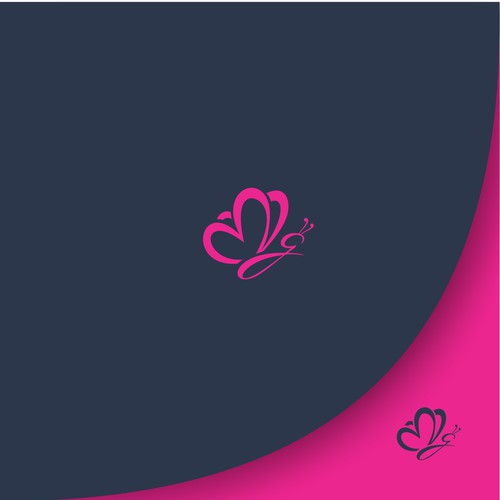 Little girl design with the title 'Mark for little girls children apparel'