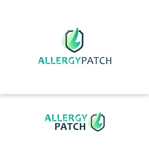 Pharmacy logo with the title 'Allergy Patch'