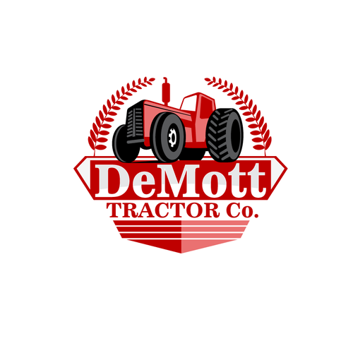 Vehicle logo with the title 'Farming logo'