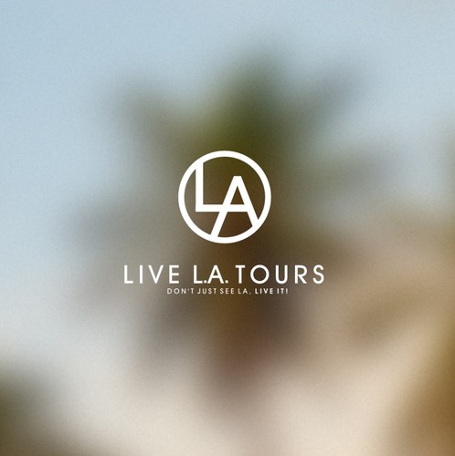 Tour design with the title 'Brand new LOGO for Los Angeles Private Tour Company'