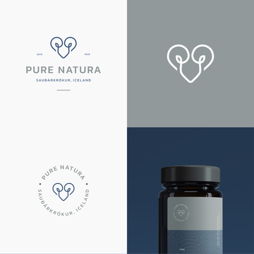 Scandinavian design with the title 'Pure Natura'