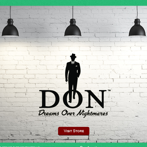 Clothes design with the title 'Create a One-of-a-kind Web Store for Dreams Over Nightmares LLC: Don Closet'