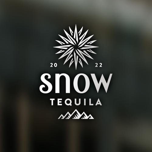 Mountain brand with the title 'Snow Tequila'