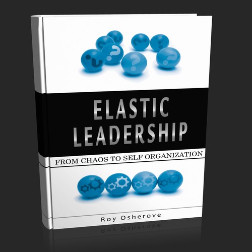 Management book cover with the title 'Book cover design for management training book'