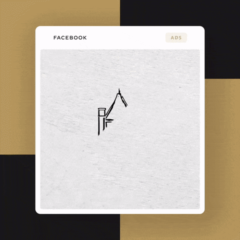 Archery design with the title 'Non Profit Attractive Facebook Ads'