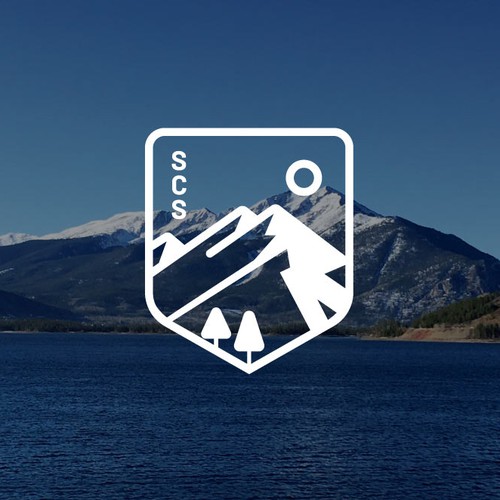 School brand with the title 'Simple, clear, appealing logo for a new private, Christian school in the Rockies of Colorado  '