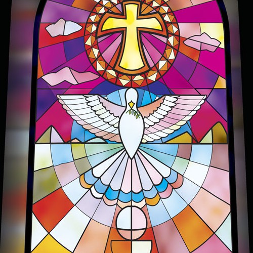 Window design with the title 'Church Window'