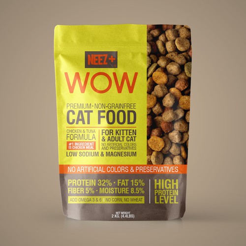 Stand-up pouch packaging with the title 'Stand Up Pouch Design'