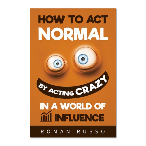 Marketing book cover with the title 'Funny Design for Marketing Book'