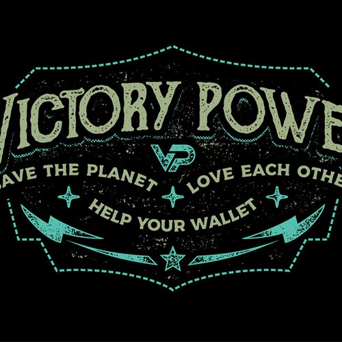 Badge t-shirt with the title 'Vintage Hand Drawn Badge Logo'