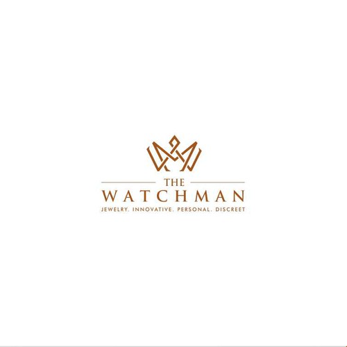Watch design with the title 'The Watch Man'