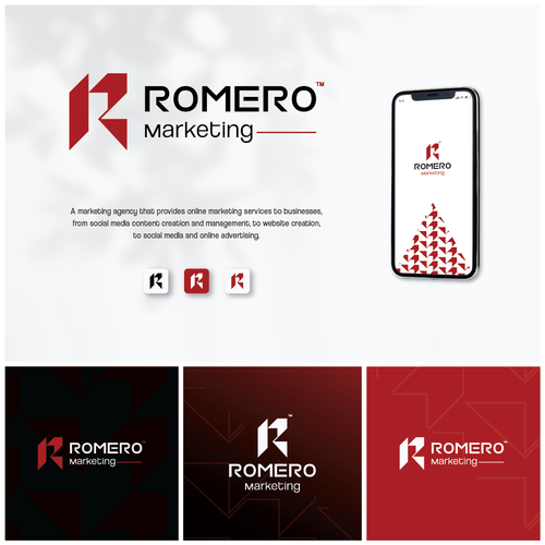 Marketing brand with the title 'Marketing-Agency-Logo'