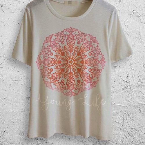Watercolor T shirt design 2019  Print clothes, T shirt world