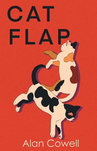 Cat book cover with the title 'Book cover'