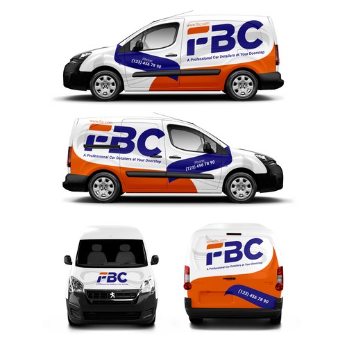 Wrap design with the title 'FBC'