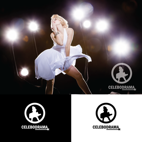 VIP logo with the title 'Celebrity Entertainment News Website logo'