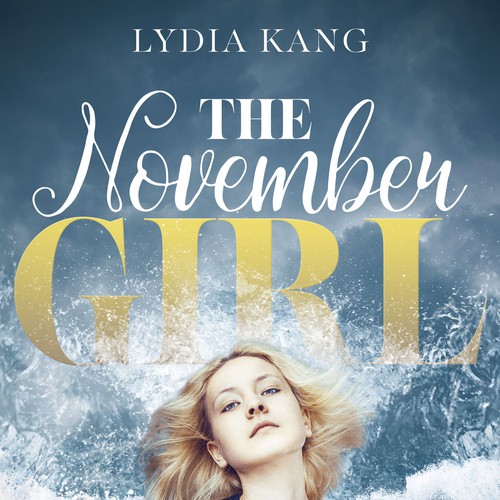Girl book cover with the title 'Book cover for The November Girl'
