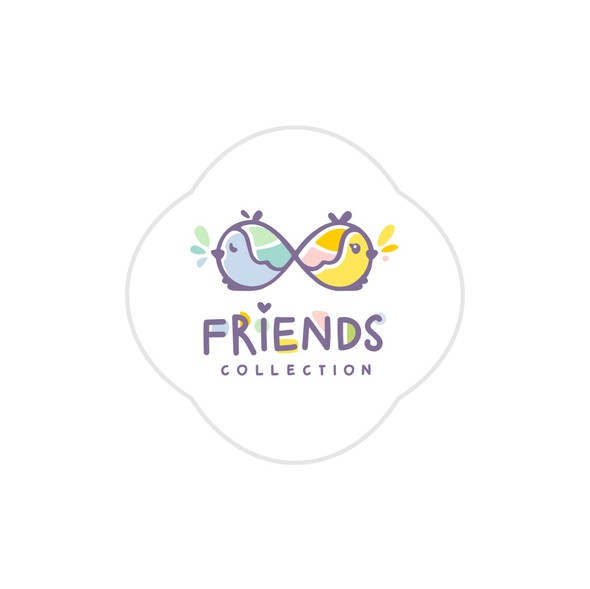 Whimsical logo with the title 'Logo for autism friendly stuffed animal business'
