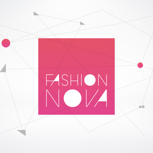 Square logo with the title 'Fashion Company Logo Concept'